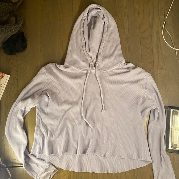 Size medium blue waffle sweatshirt - Picture 3 of 4